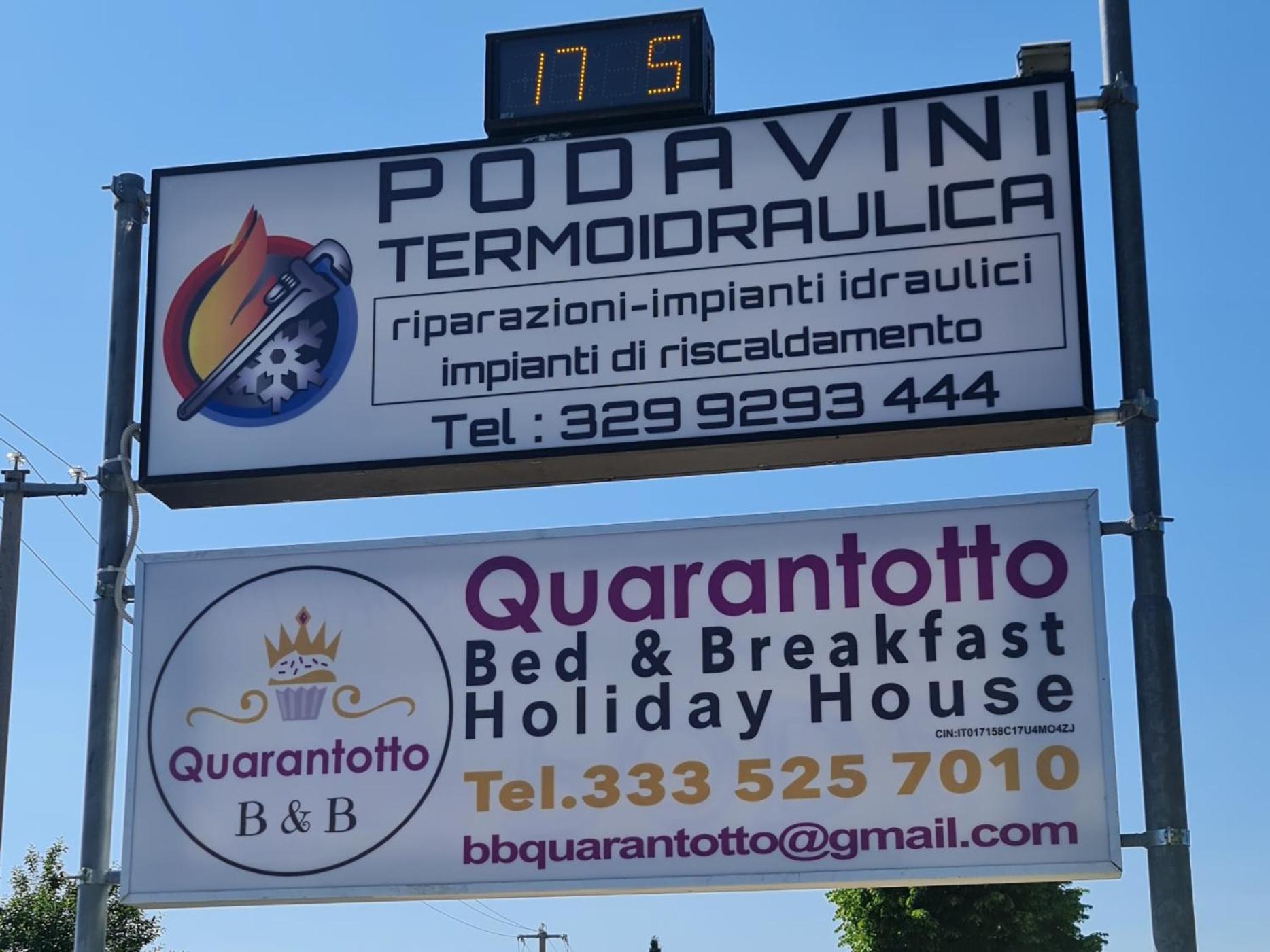 Quarantotto B&B Raffa Luaran gambar